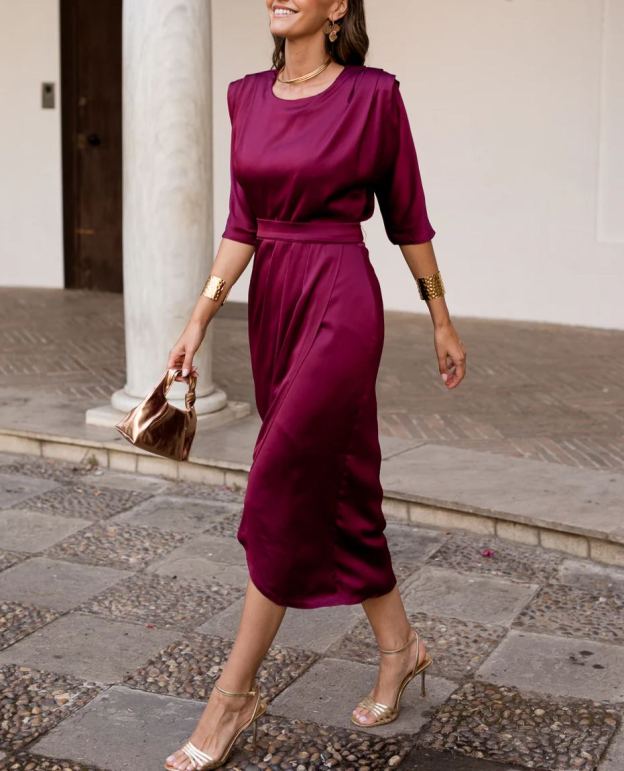 Lola cherry midi dress