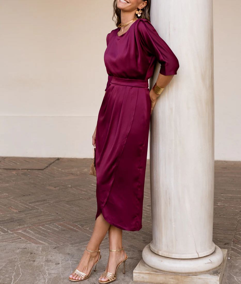 Lola cherry midi dress