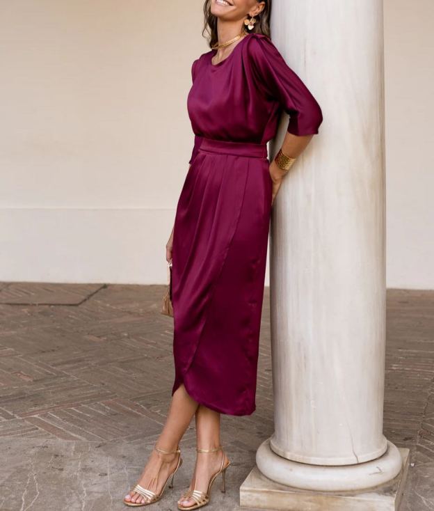 Lola cherry midi dress