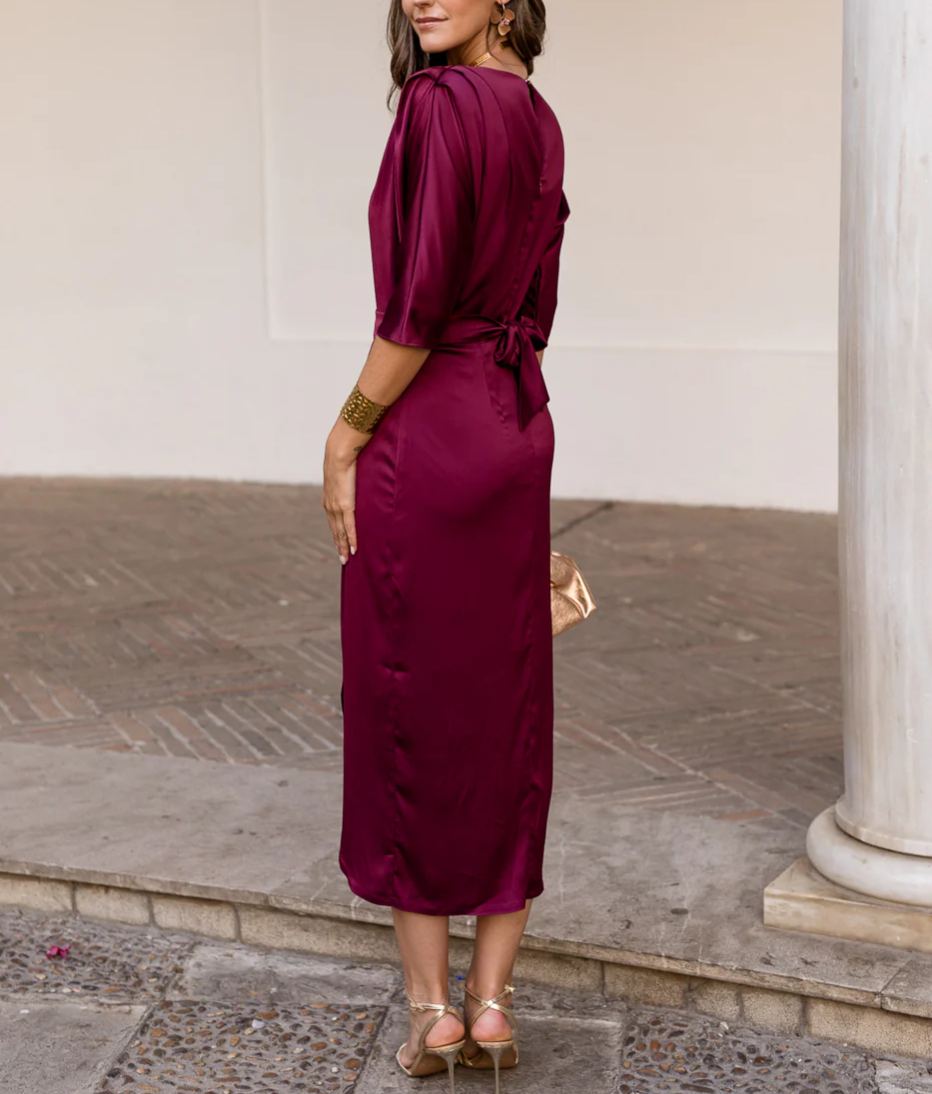 Lola cherry midi dress