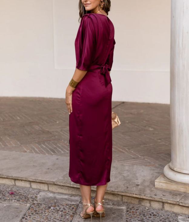 Lola cherry midi dress