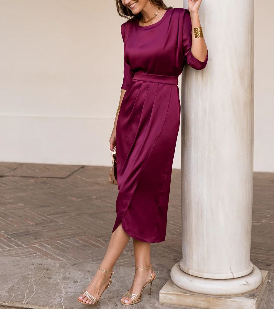 Lola cherry midi dress