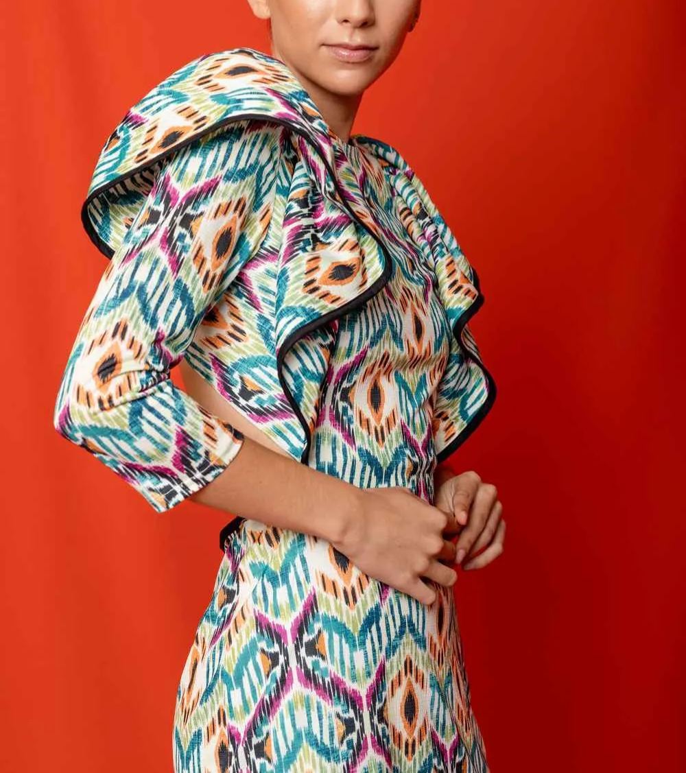 Naiara Print Dress