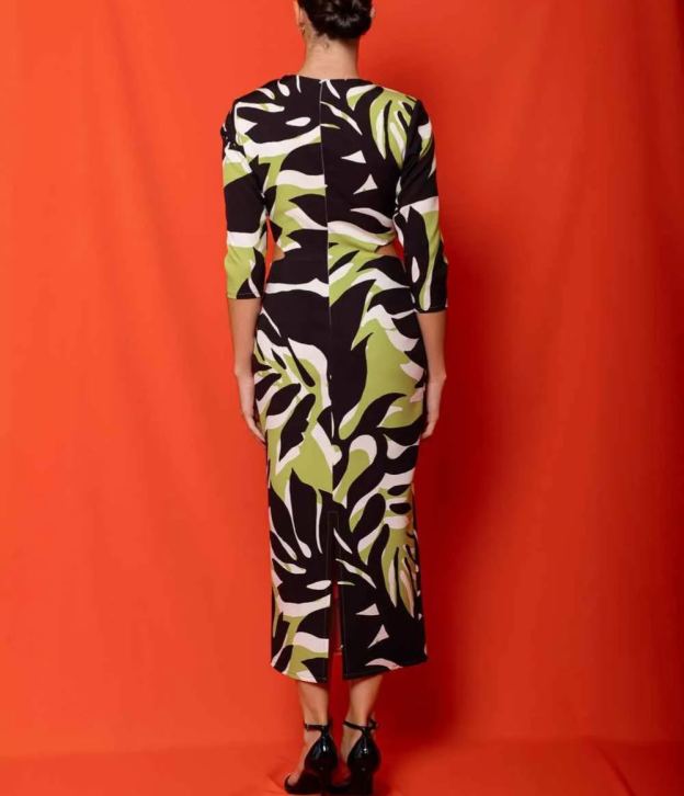 Salma Print Dress