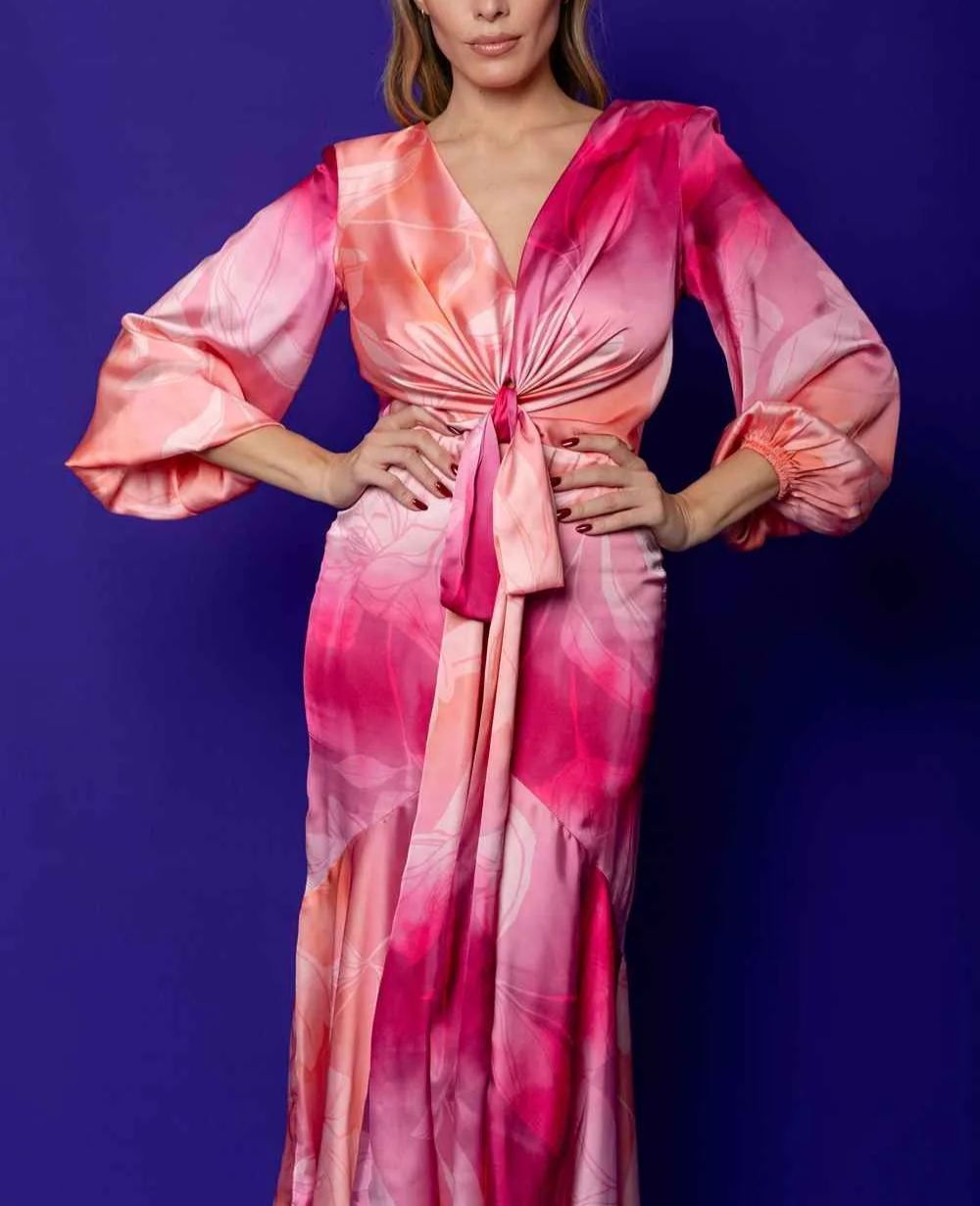 Sarah Print Dress