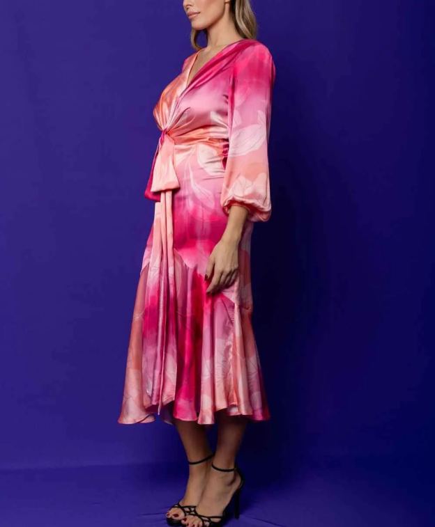 Sarah Print Dress