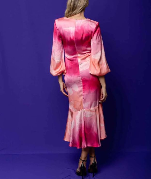 Sarah Print Dress