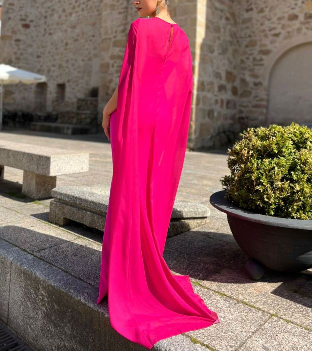 Marieta Fuchsia Dress