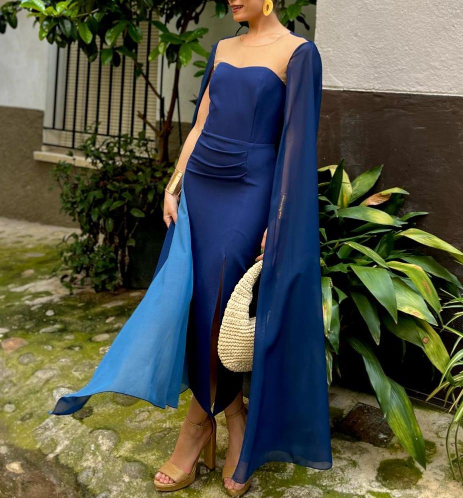 navy blue Marieta Dress