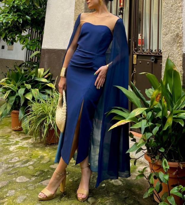 navy blue Marieta Dress