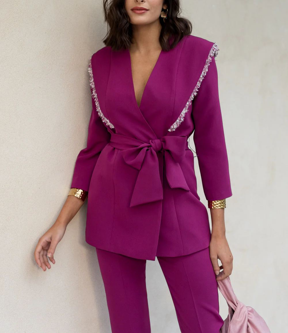 Marquise belt suit