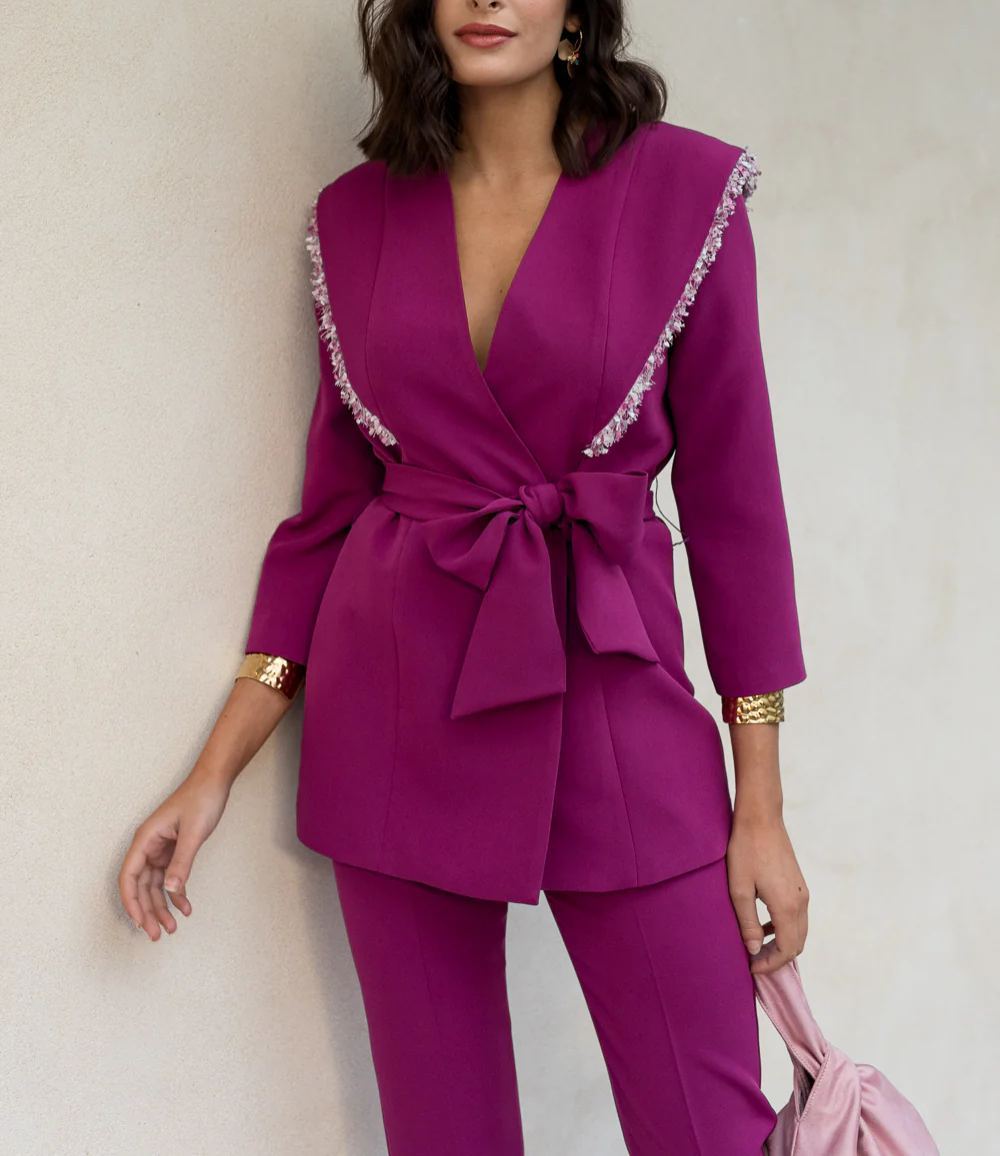 Marquise belt suit