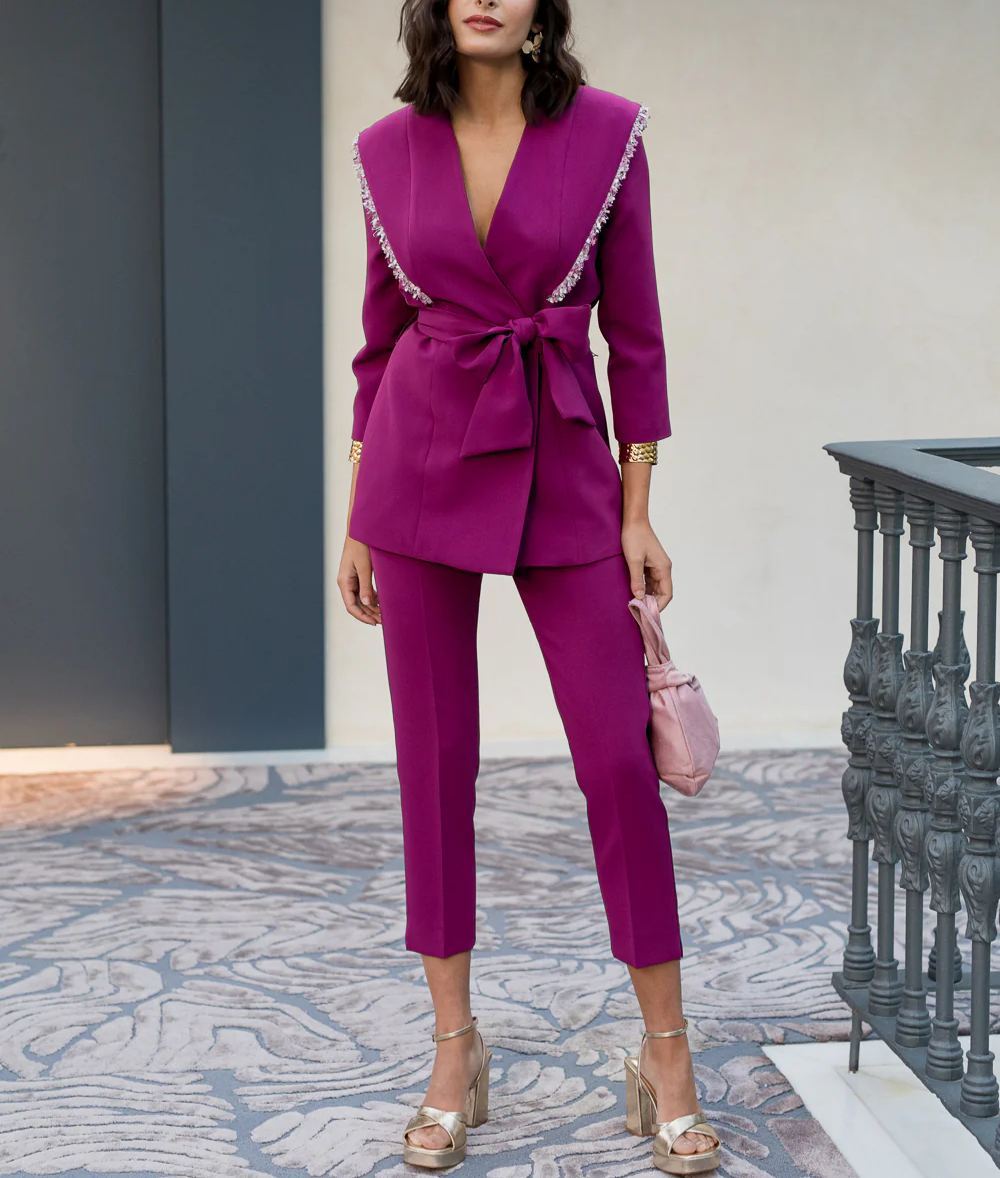 Marquise belt suit