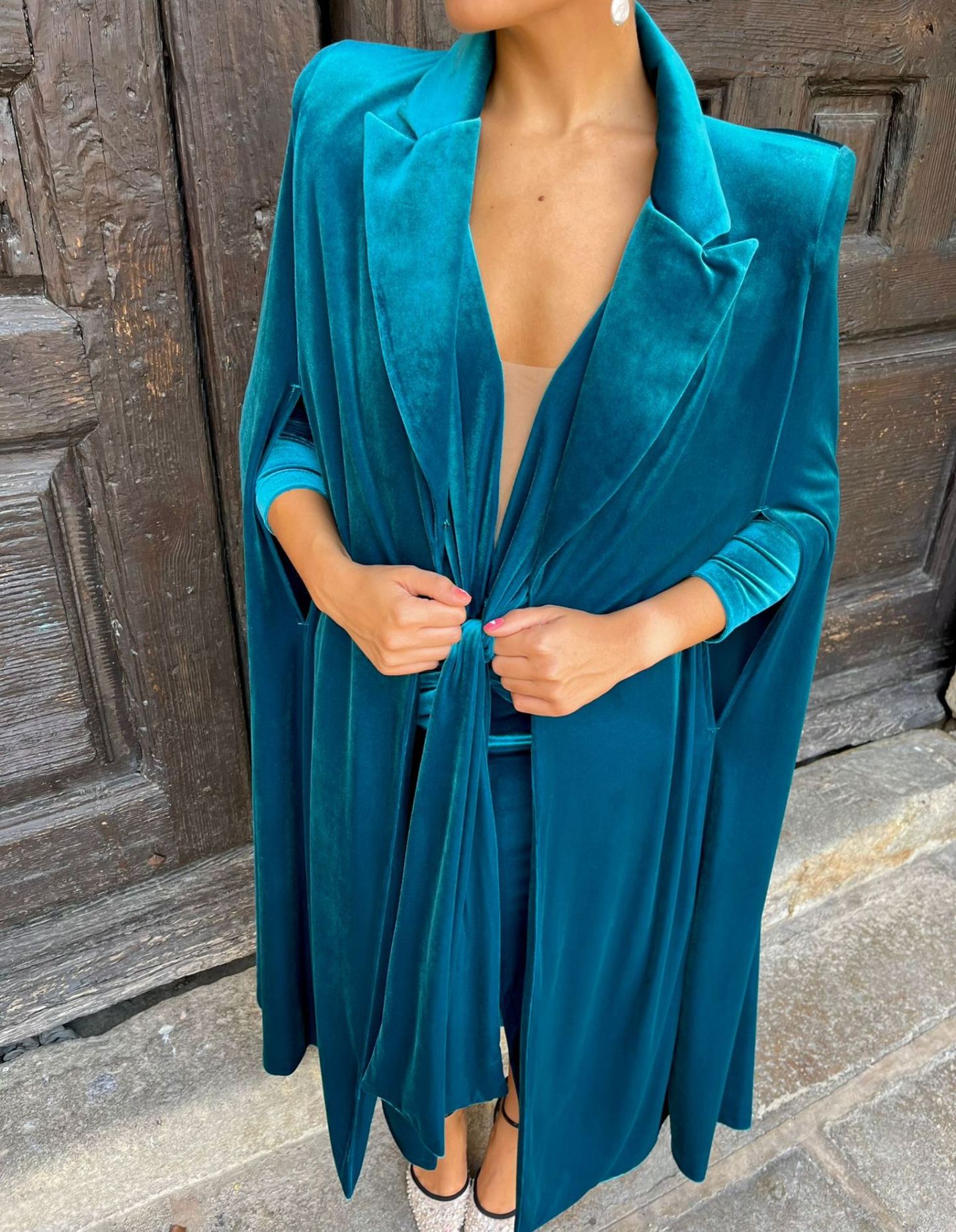 La Calzada Petroleum dress