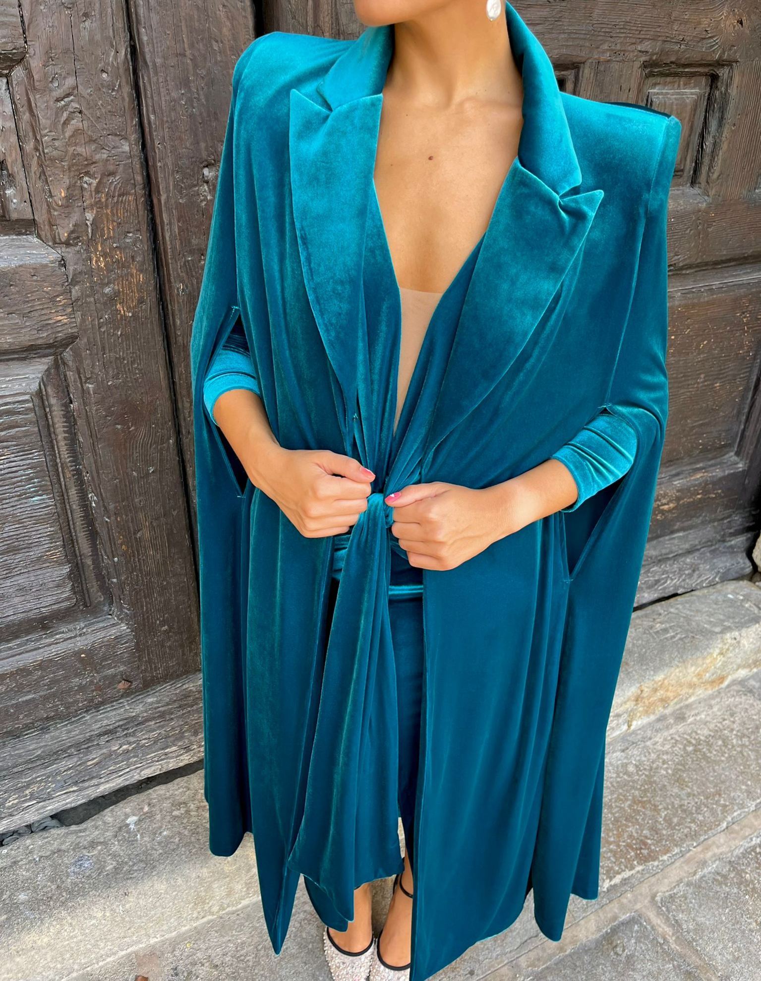 La Calzada Petroleum dress