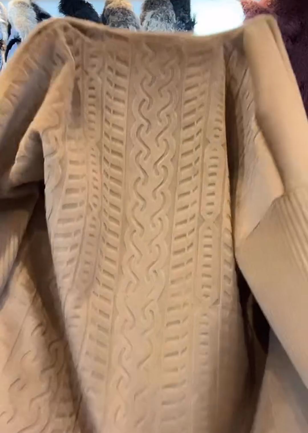 Urban Casual Shearling Long Coat