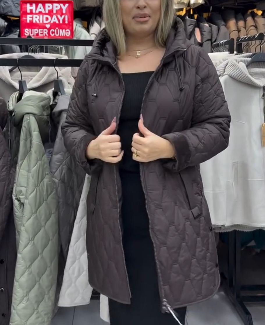 Light Luxury Hidden Fur-Lined Down Jacket