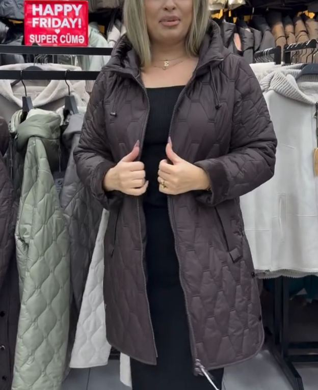 Light Luxury Hidden Fur-Lined Down Jacket