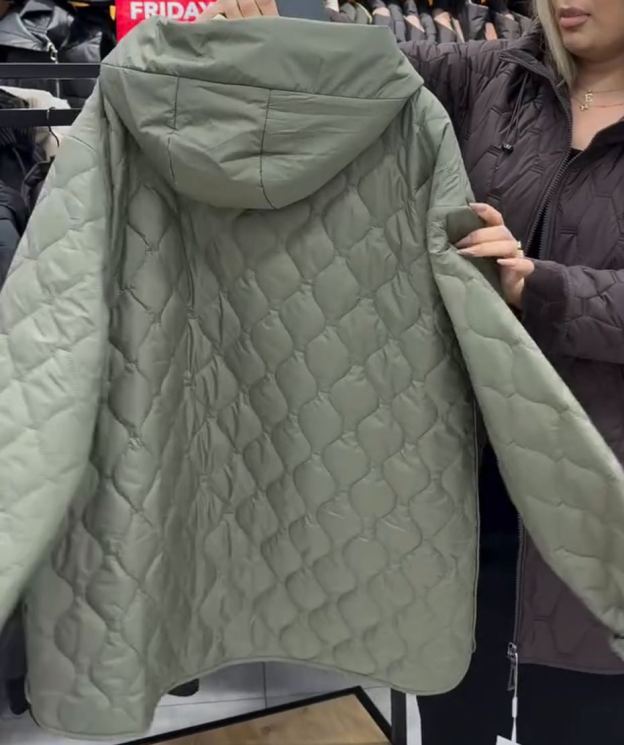 Light Luxury Hidden Fur-Lined Down Jacket