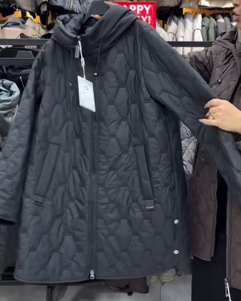 Light Luxury Hidden Fur-Lined Down Jacket