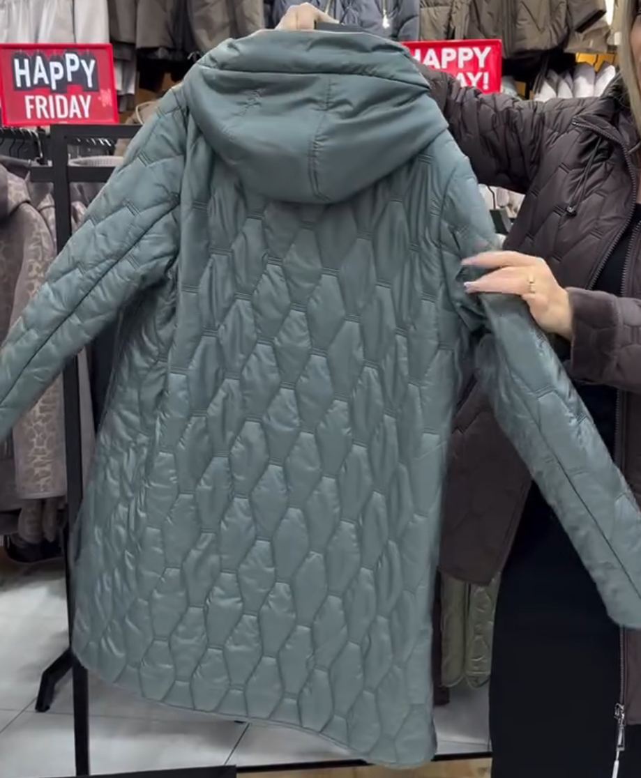 Light Luxury Hidden Fur-Lined Down Jacket