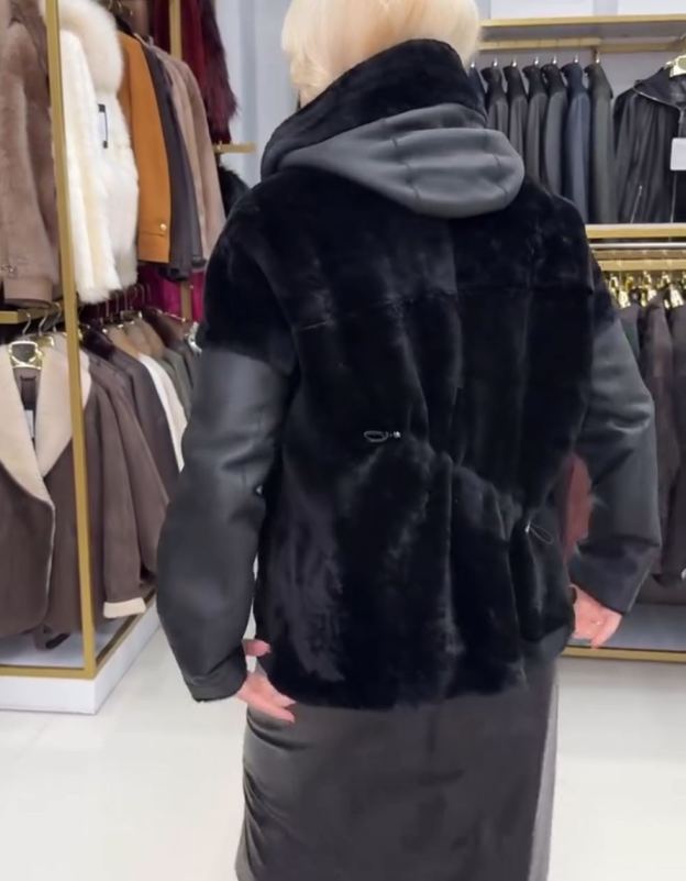 Fashion Black Functional Reversible Jacket