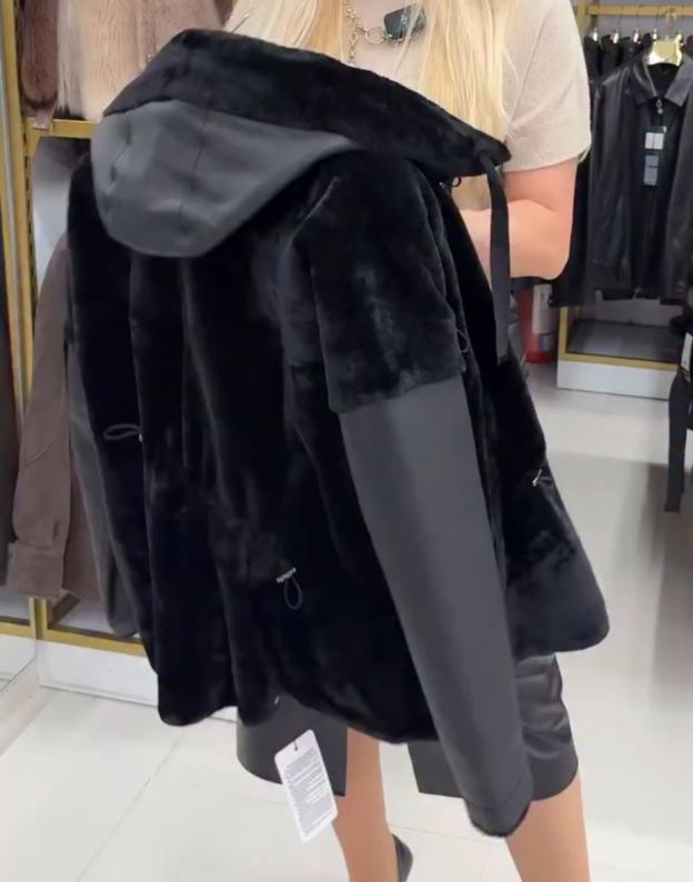 Fashion Black Functional Reversible Jacket