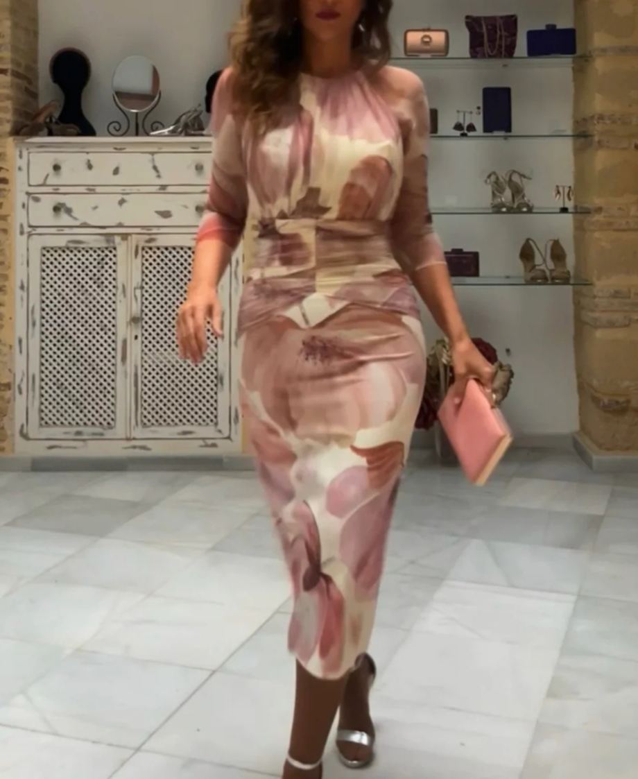 Mirta Rosa printed dress