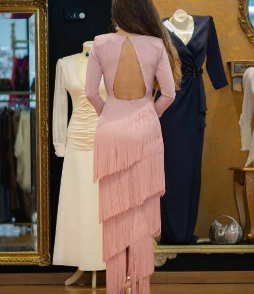 Pale pink Guillena Dress