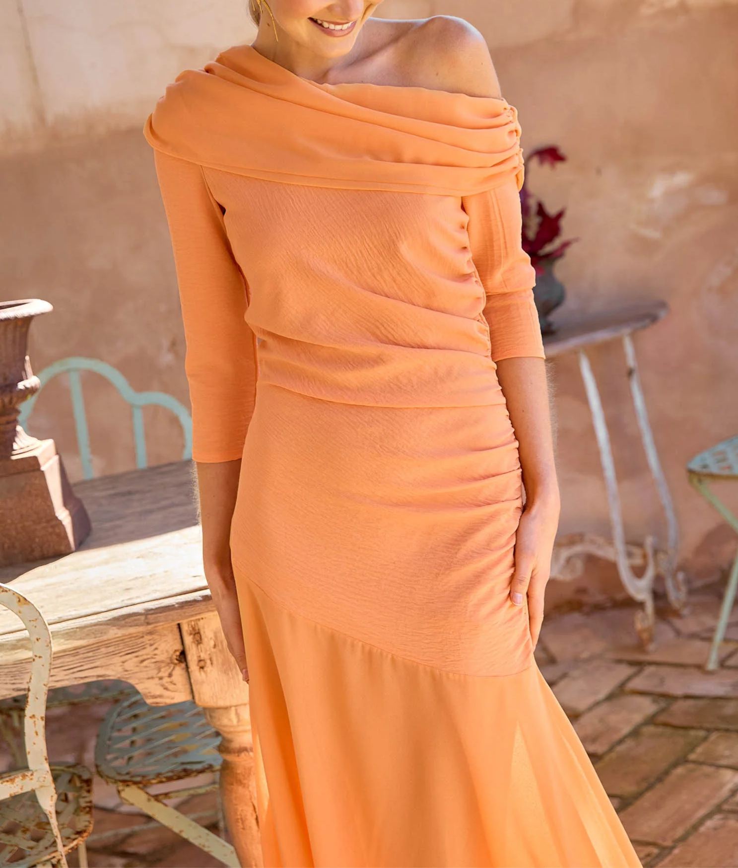 Gisella mandarin Dress