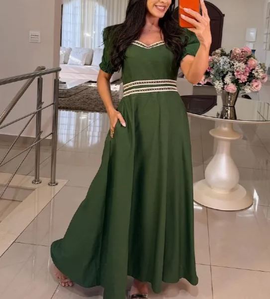 Jhenifer Sensory Dress — Light Green