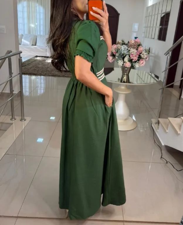 Jhenifer Sensory Dress — Light Green