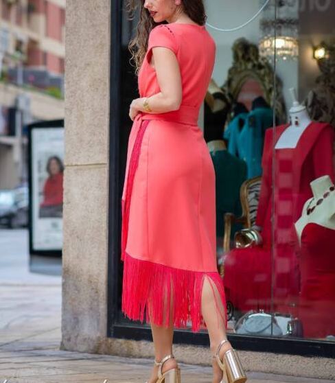 Coral Dress