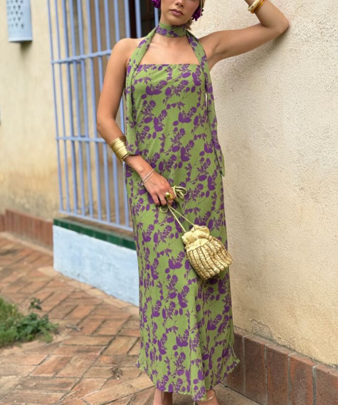 Alharida three-piece dress