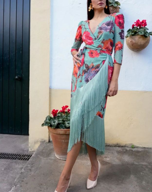 Macarena floral dress