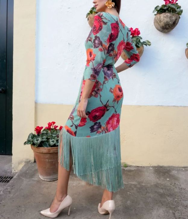 Macarena floral dress
