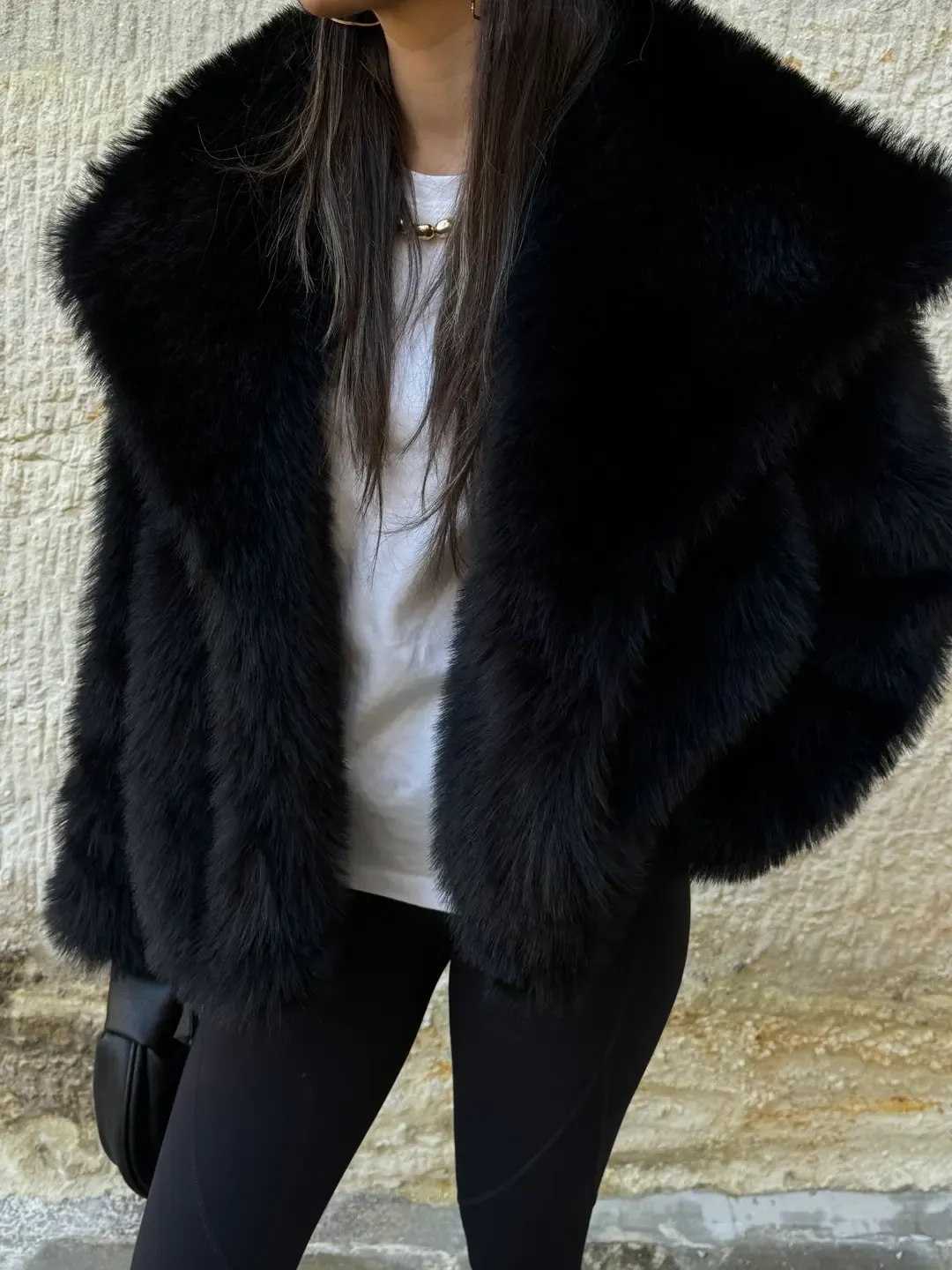 Black Lined Premium Fur