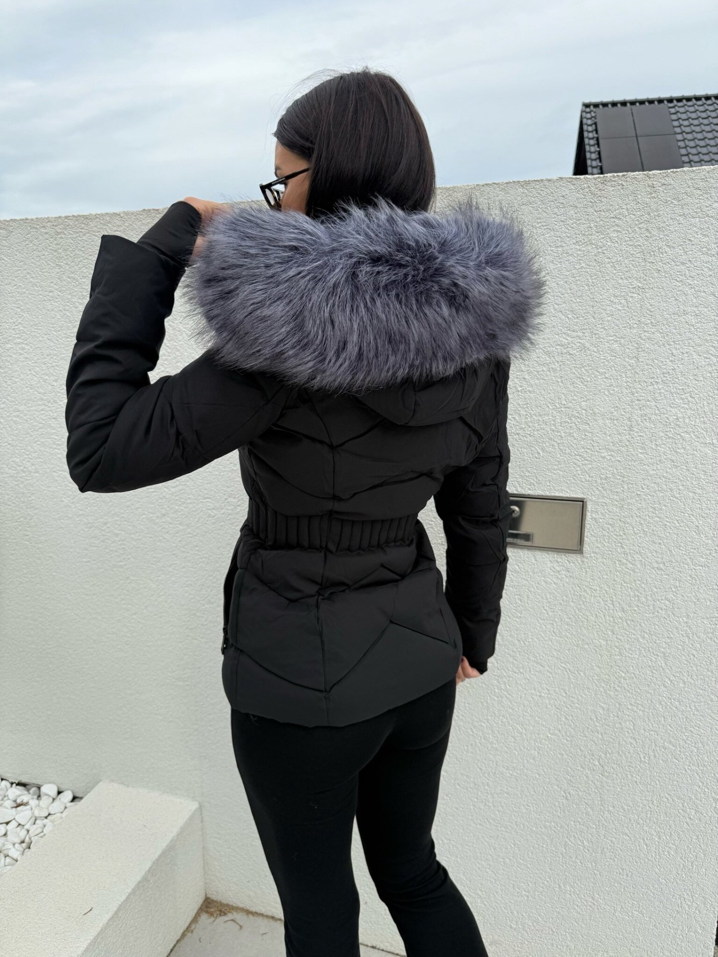 Gervais jacket quilted black