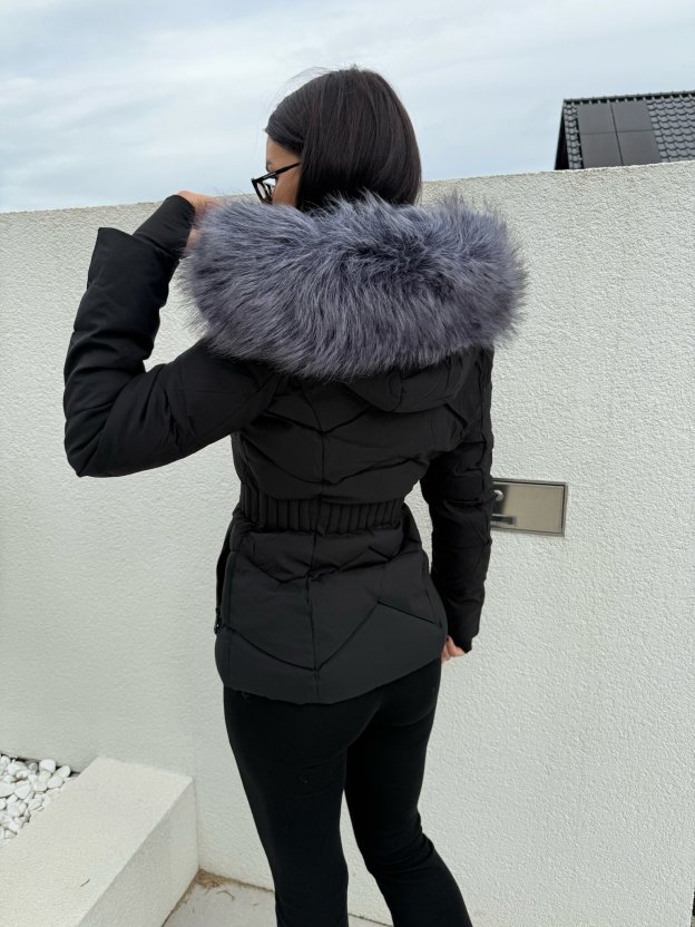 Gervais jacket quilted black