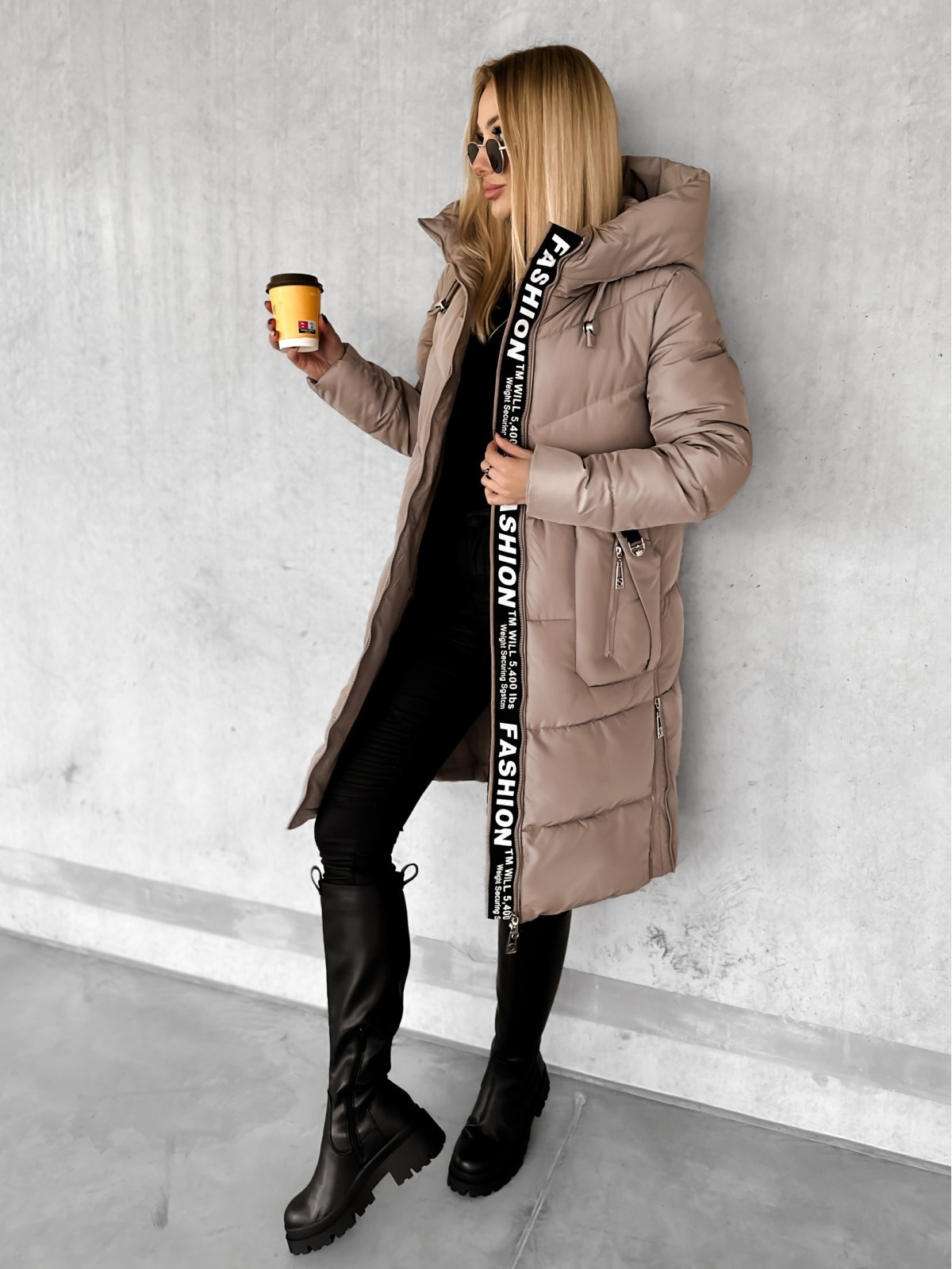 Zuwena Cappuccino Jacket