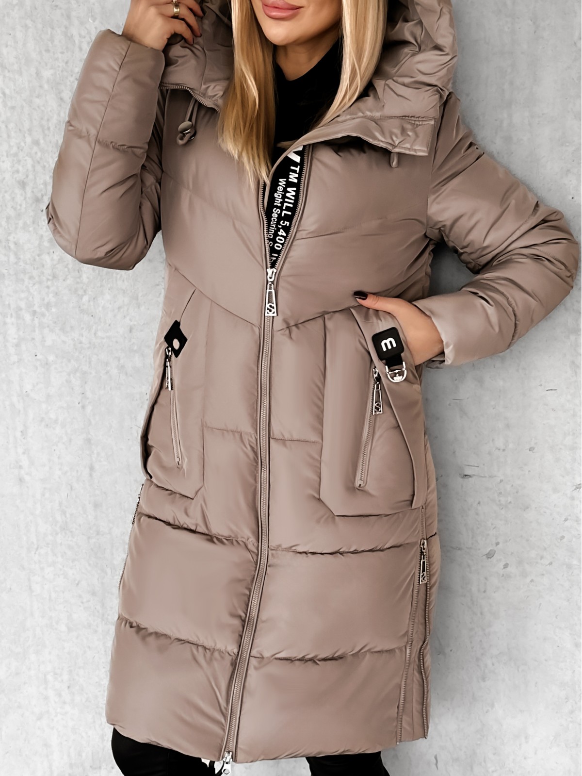 Zuwena Cappuccino Jacket