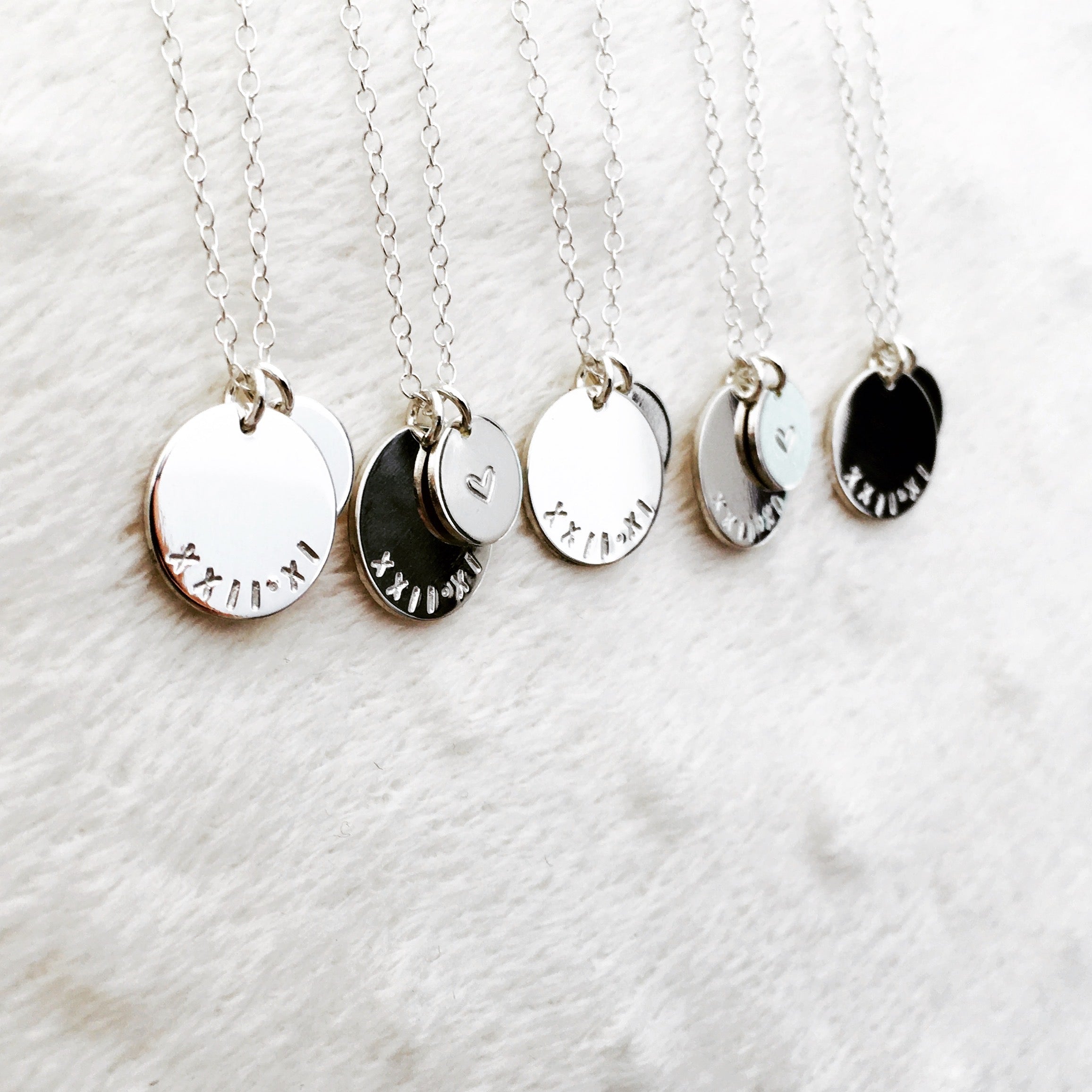 Lola • Medium & Small Pendant Necklace