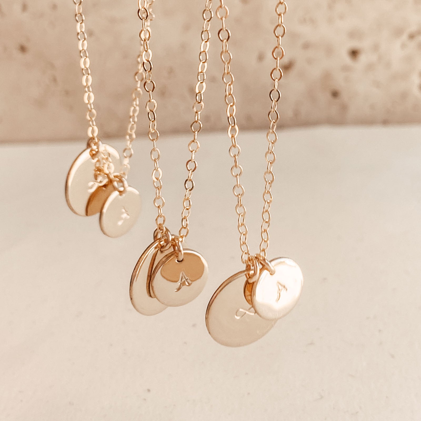 Lola • Medium & Small Pendant Necklace