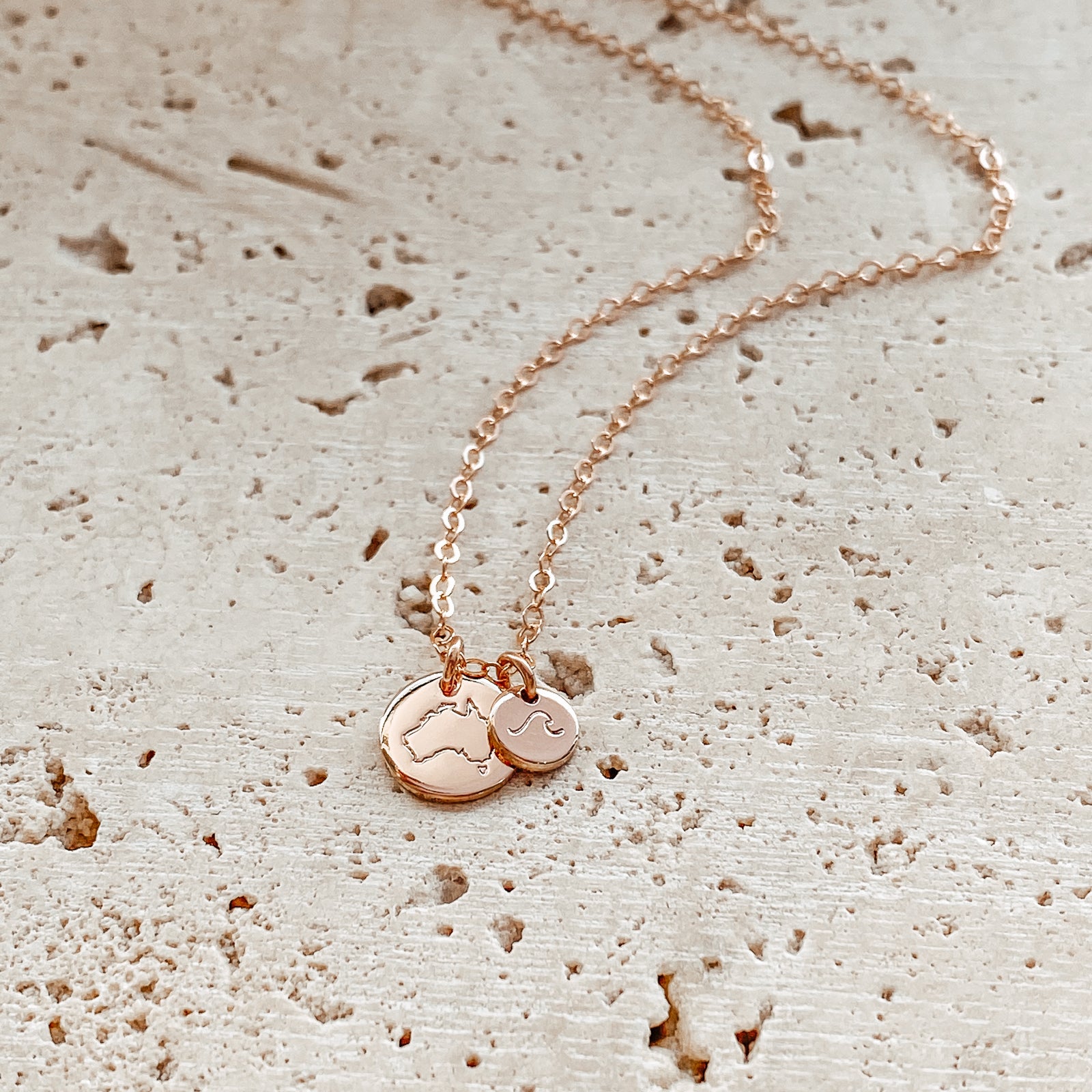 Australia Symbol Small Pendant Necklace