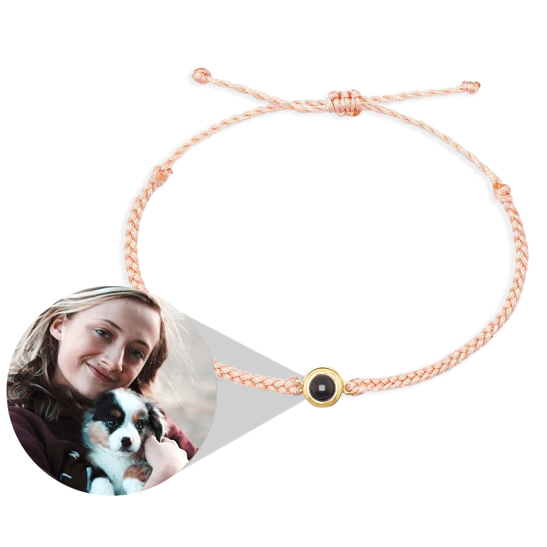 Personalized Adjustable Photo Bracelet