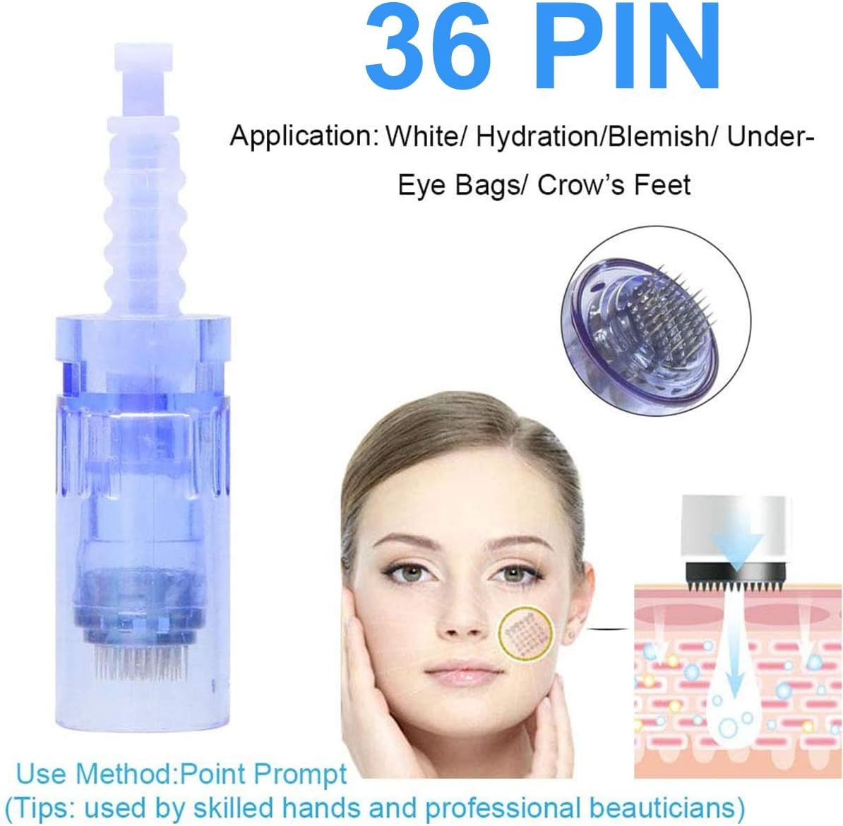 Derma Pen Dr.pen Ultima A6 Needles Derma Pen Needle Cartridges Dr.pen Microneedling 12PIN/36PIN/Nano Round Needle Cartridges