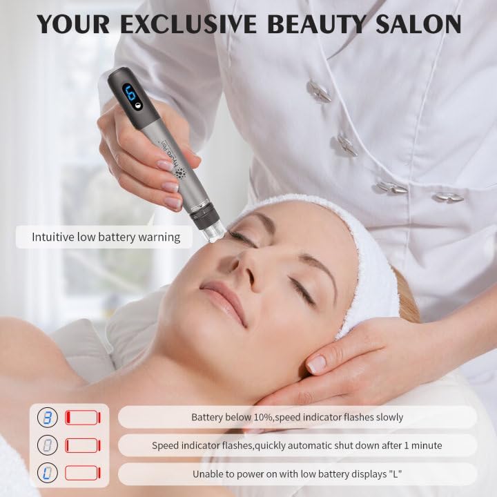 Dr. Pen Hydra H3 Pen All In One Microneedling Device-Giveaway 12 pcs Replacement Cartridges