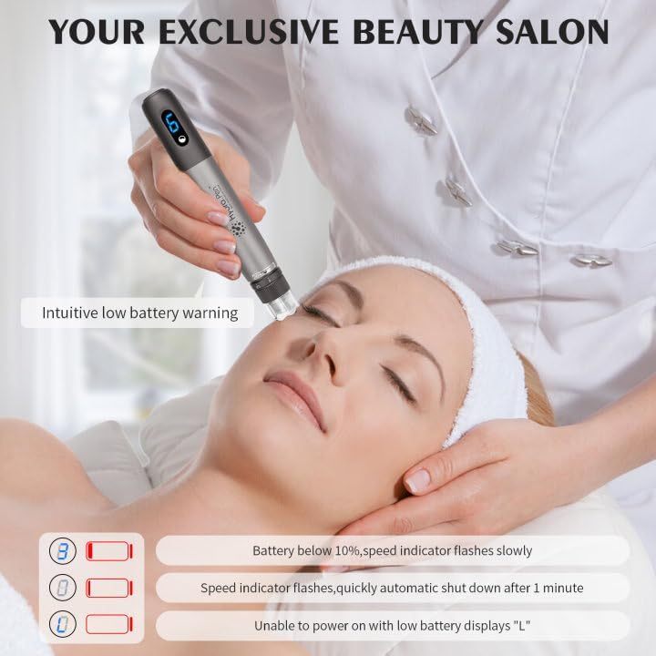 Dr. Pen Hydra H3 Pen All In One Microneedling Device-Giveaway 12 pcs Replacement Cartridges