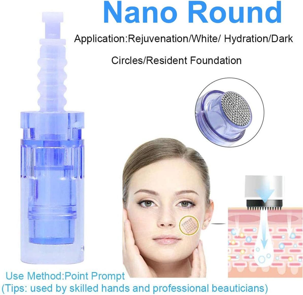 Derma Pen Dr.pen Ultima A6 Needles Derma Pen Needle Cartridges Dr.pen Microneedling 12PIN/36PIN/Nano Round Needle Cartridges