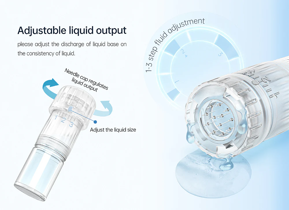 Hydra Pen H3/H5 Microneedling Pen 10 Pcs Cartridges (5 Options)